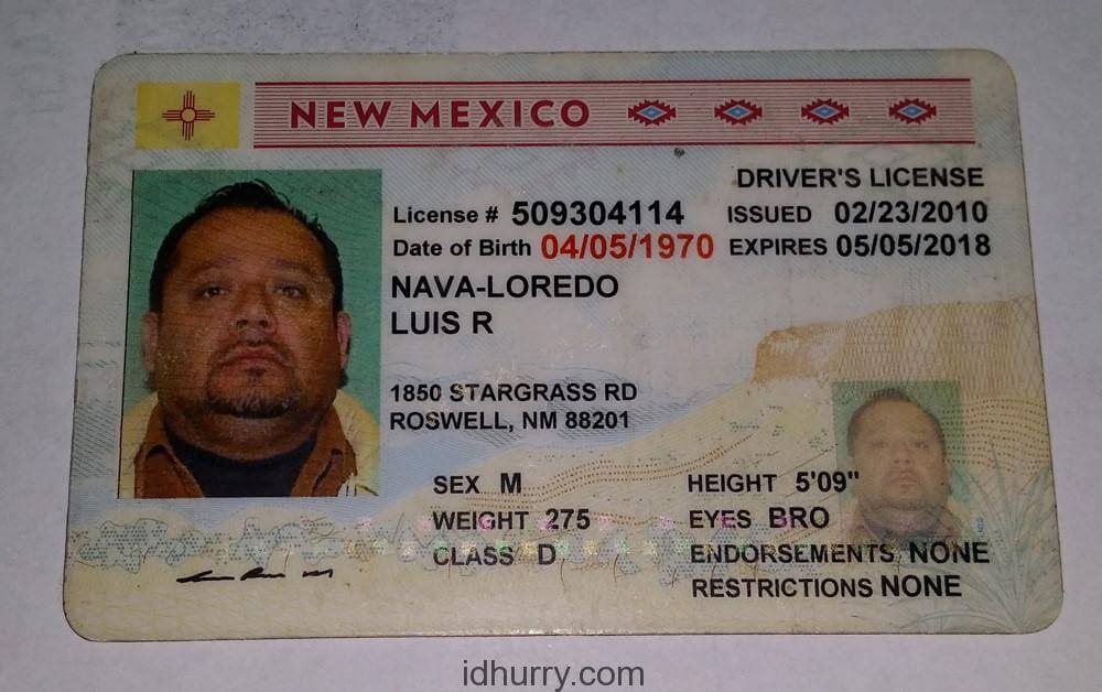 Buy fake mexican id number